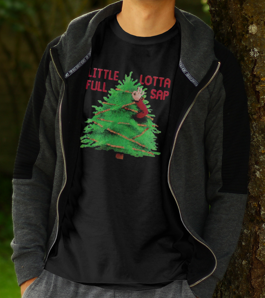 National Lampoon’s Christmas Vacation Little Full Lotta Sap Tree Scene T-Shirt