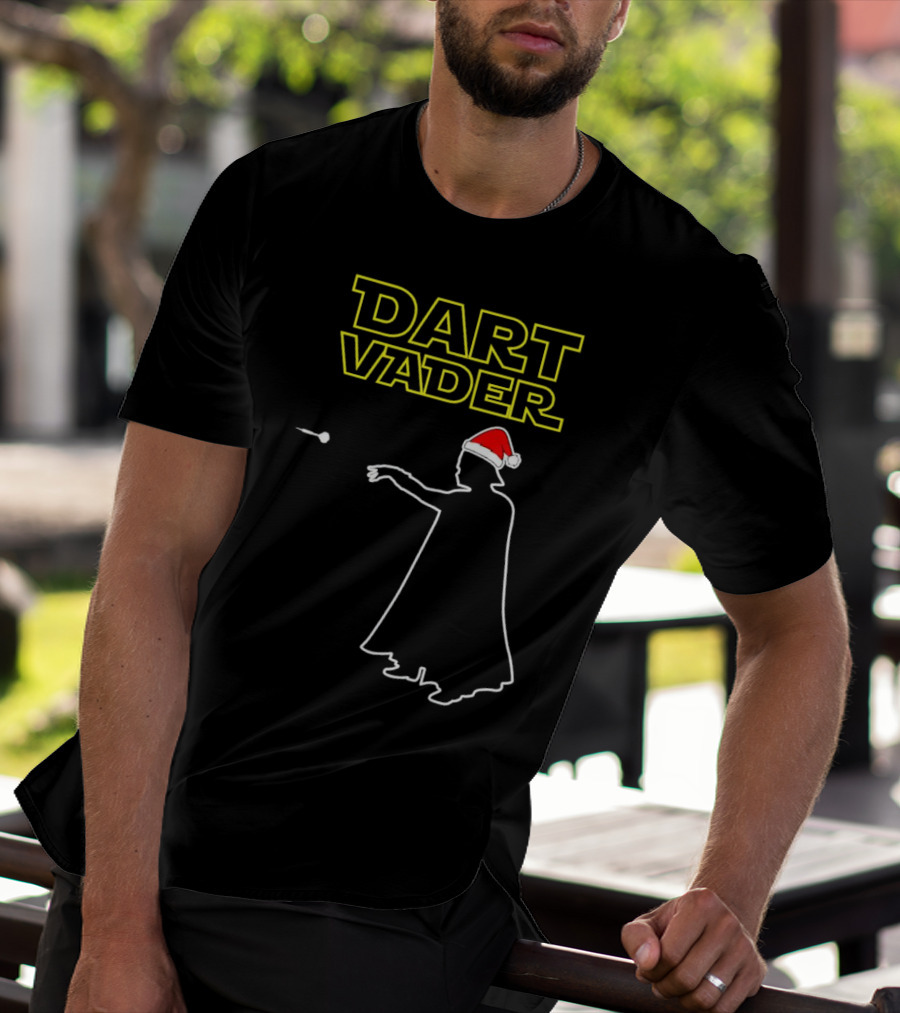 Dart Vader Christmas Santa Hat T-Shirt