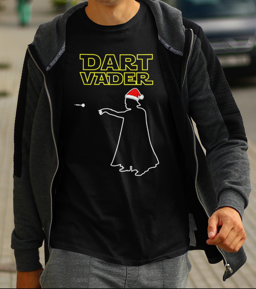 Dart Vader Christmas Santa Hat T-Shirt