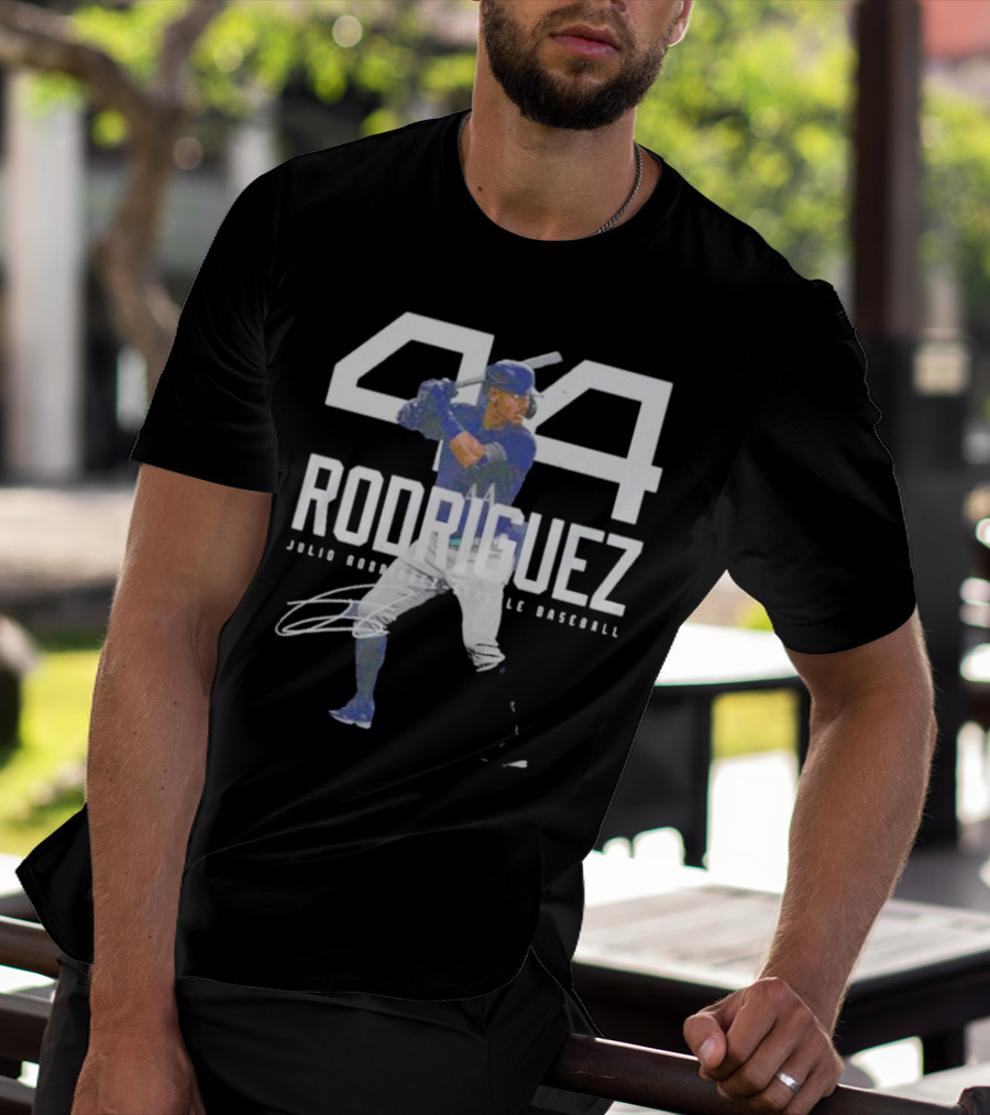 44 Rodriguez Julio Rodriguez Seattle Baseball T-Shirt