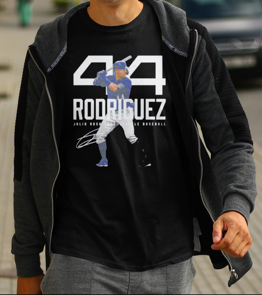 44 Rodriguez Julio Rodriguez Seattle Baseball T-Shirt