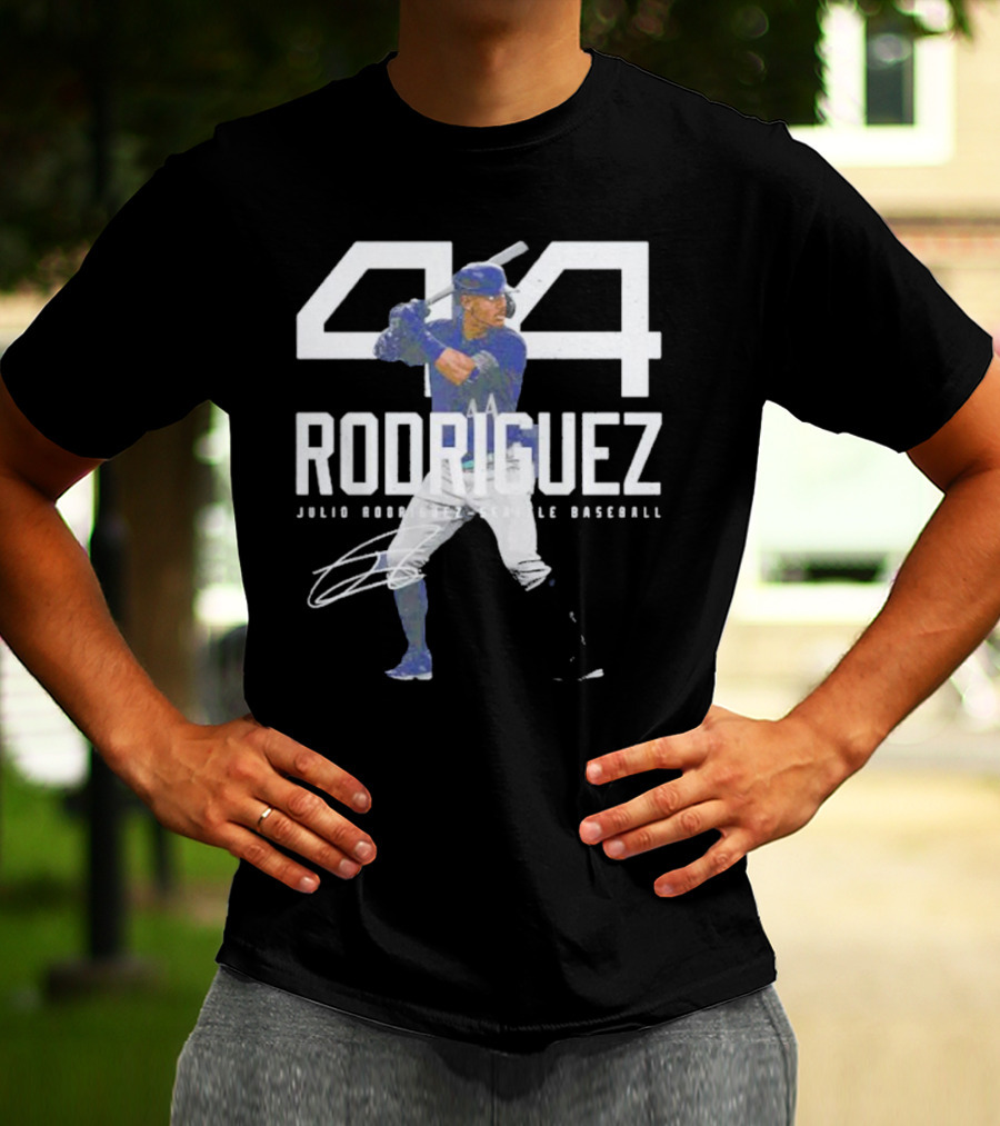 44 Rodriguez Julio Rodriguez Seattle Baseball T-Shirt