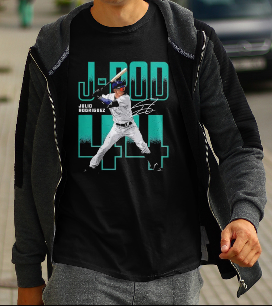 J-Rod Julio Rodriguez 44 Seattle Baseball Player Signature T-Shirt