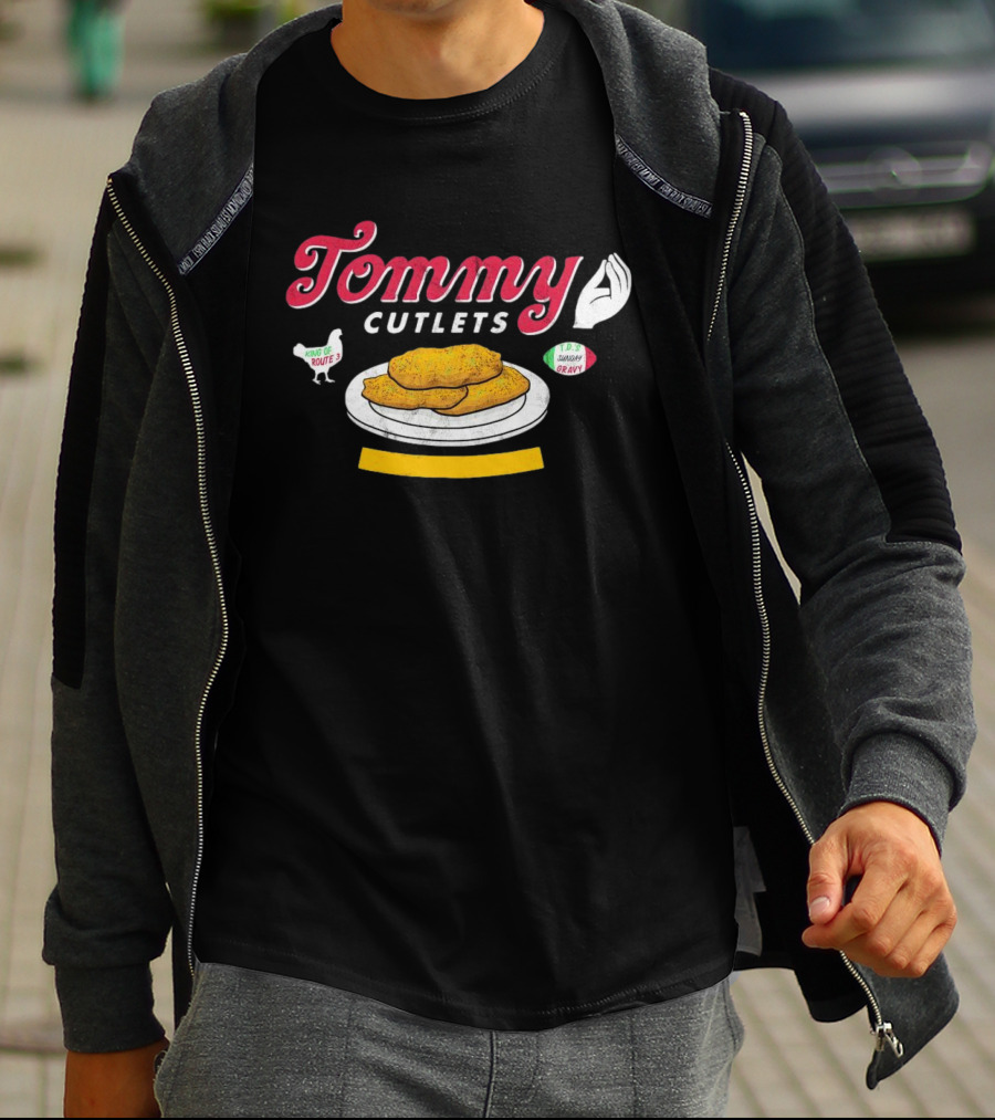 Tommy Cutlets King Of Route 3 Chicken T.D. Sunday Gravy T-Shirt