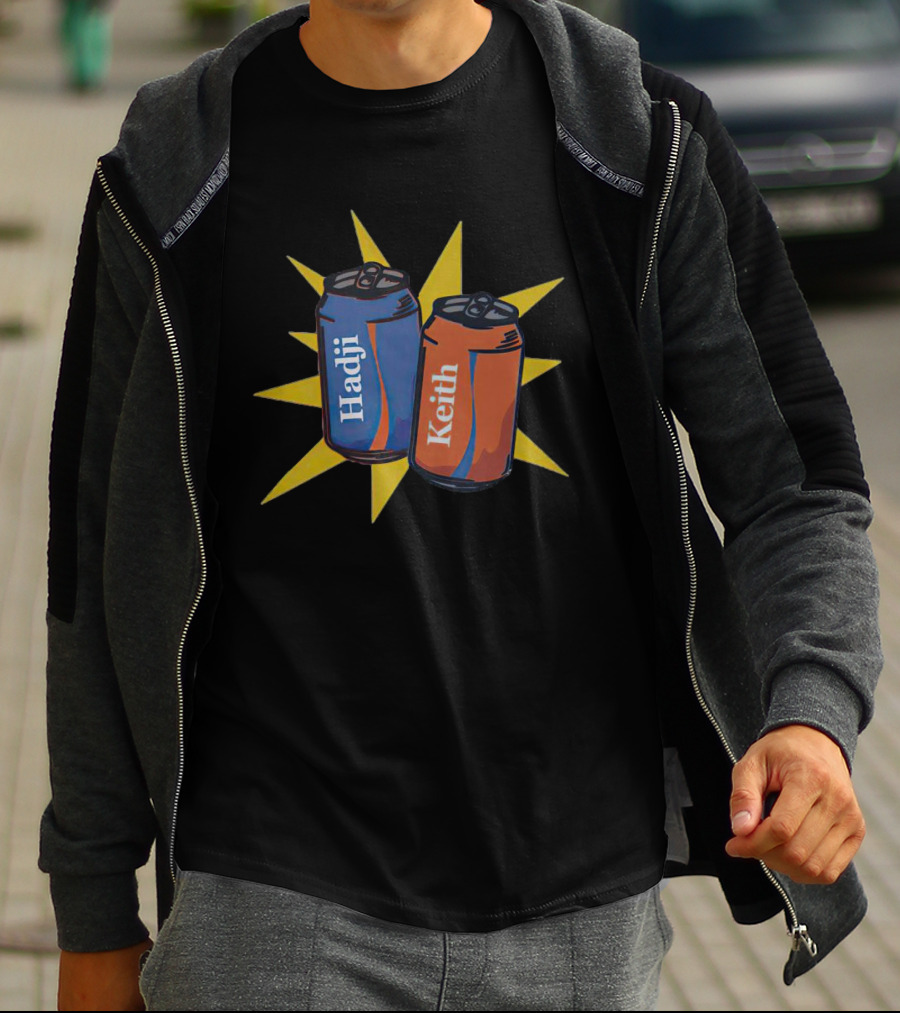 Hadji Keith Soda Cans Burst T-Shirt