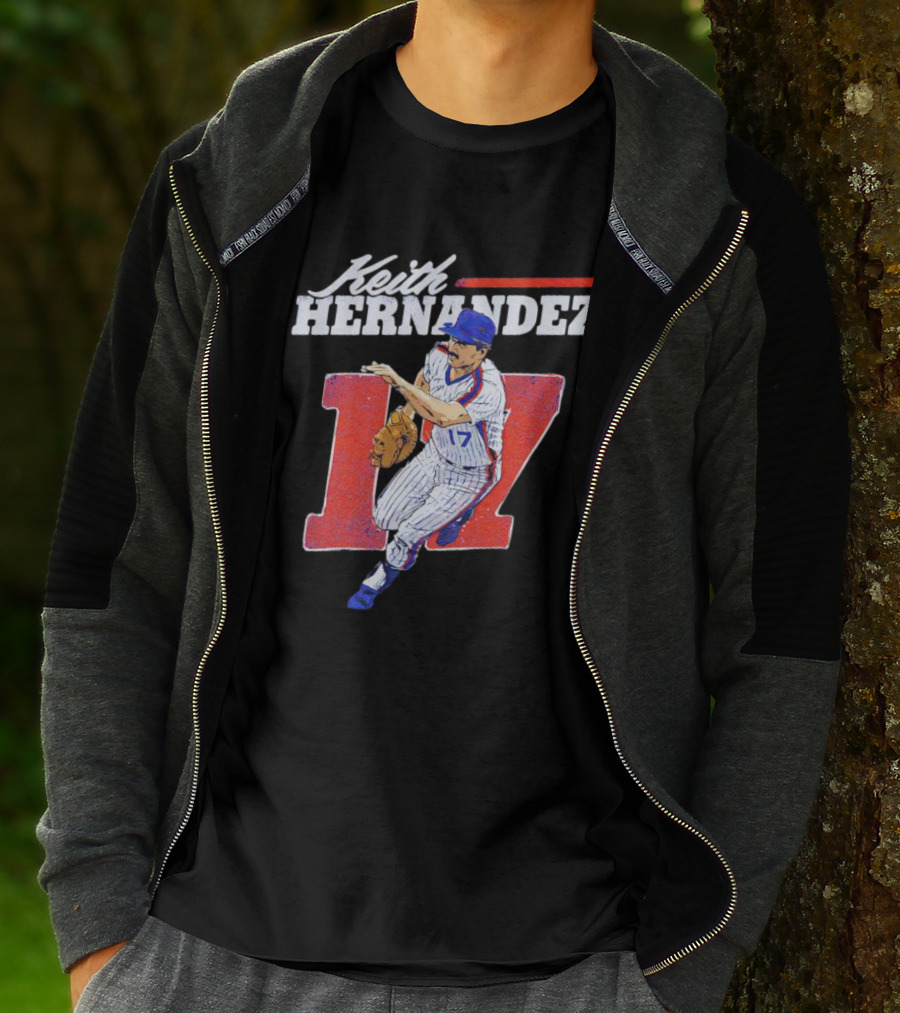 Keith Hernandez 17 New York Mets Baseball Legend T-Shirt
