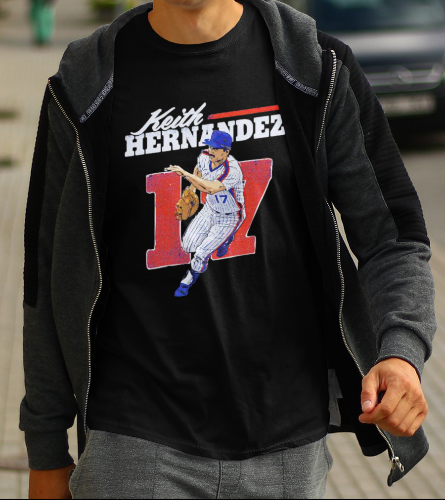 Keith Hernandez 17 New York Mets Baseball Legend T-Shirt