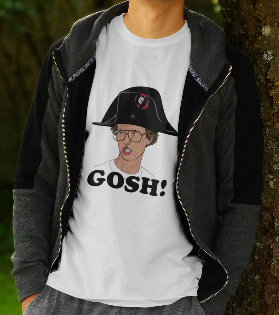 Napoleon Dynamite Gosh Wearing Napoleon Hat T-Shirt