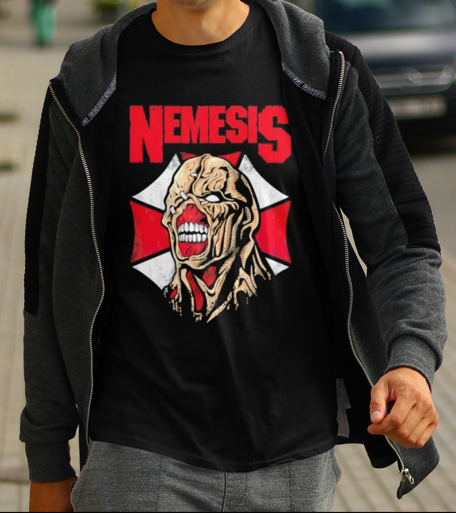 Nemesis Umbrella Biohazard Creature T-Shirt