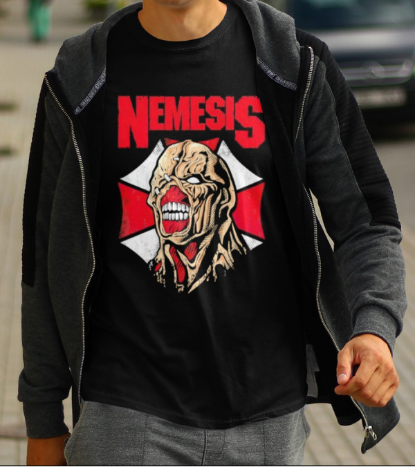 Nemesis Umbrella Biohazard Creature T-Shirt