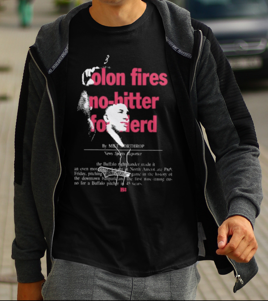 Olon Fires No-Hitter For Herd By Mike Northrop News Sports Reporter T-Shirt