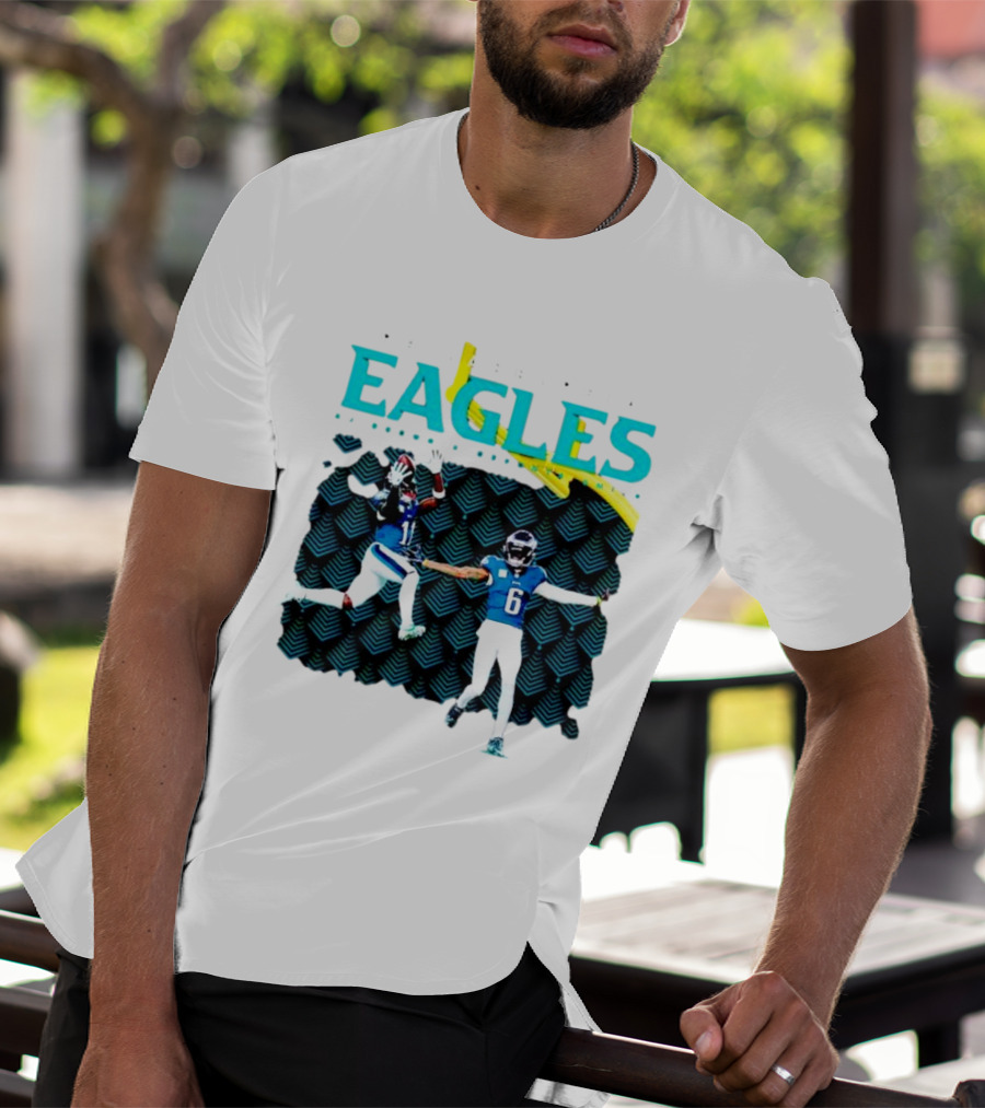 Philadelphia Eagles AJ Brown X DeVonta Smith T-Shirt