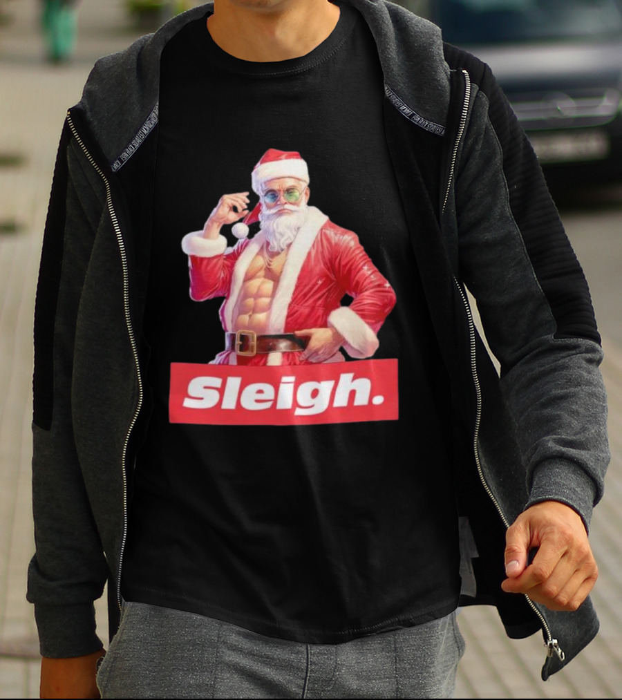 Sleigh Santa Christmas T-Shirt