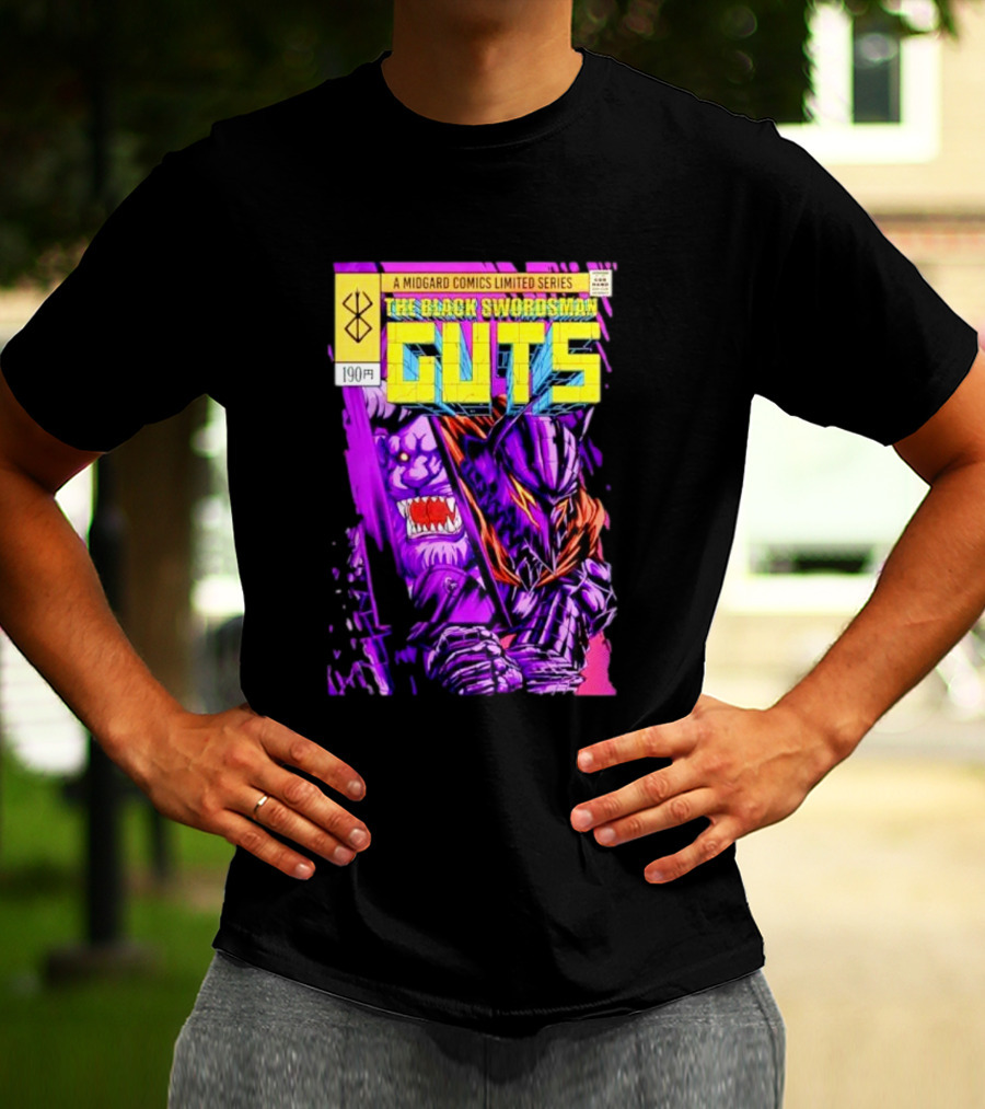 The Black Swordsman Guts A Midgard Comics Limited Series 190円 T-Shirt