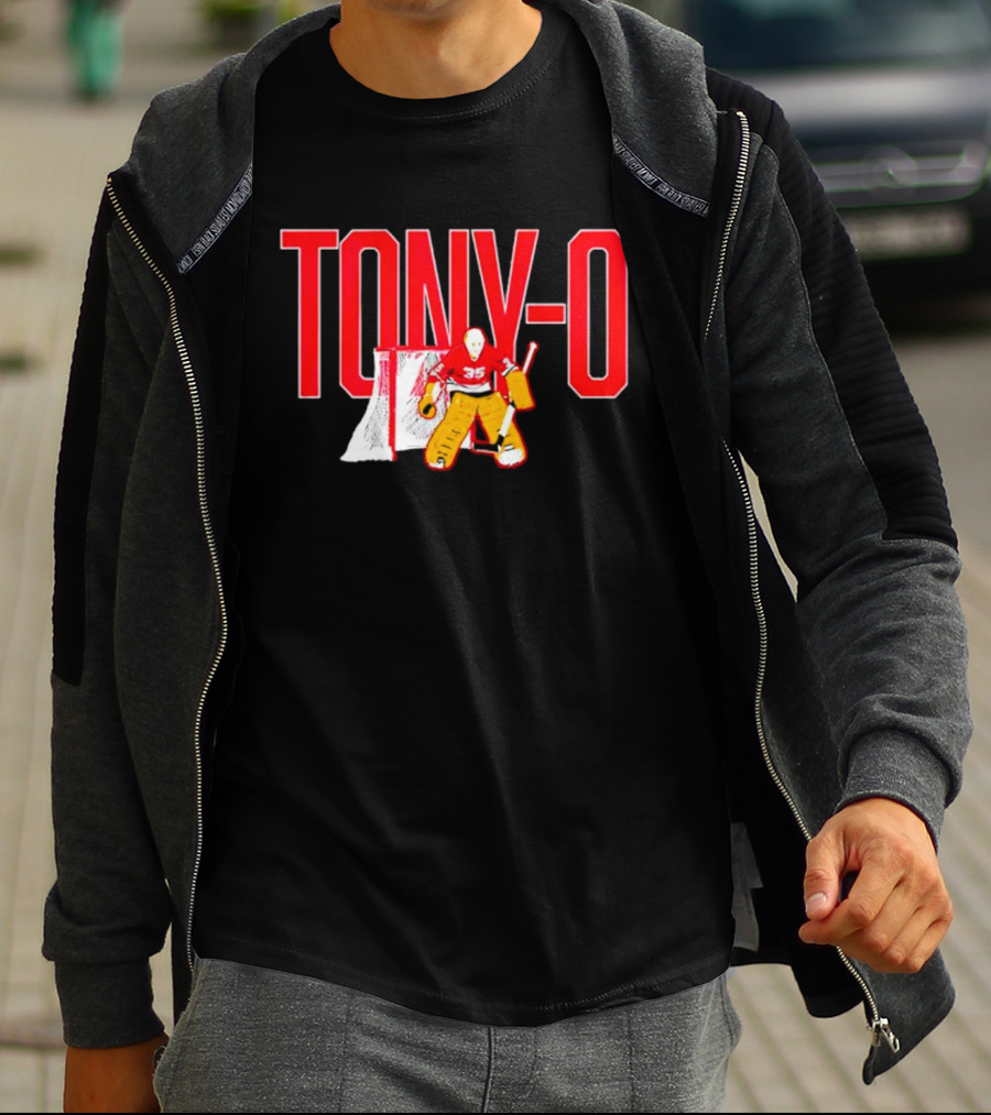 TONY-O 35 Hockey Goalie Net T-Shirt
