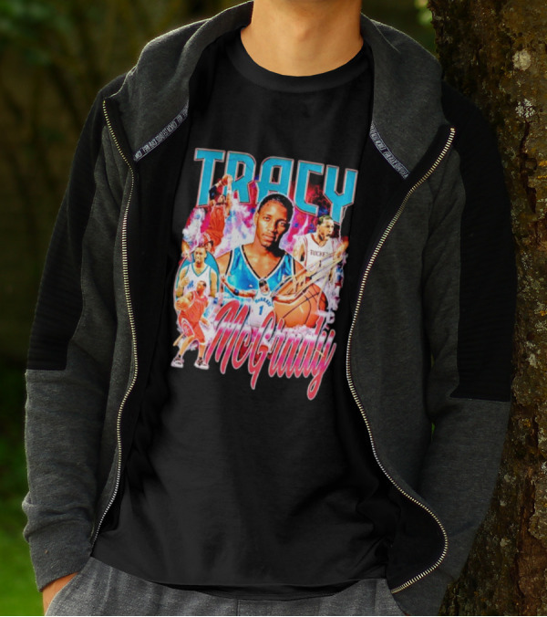 Tracy McGrady Basketball Rockets Legends TMAC T-Shirt