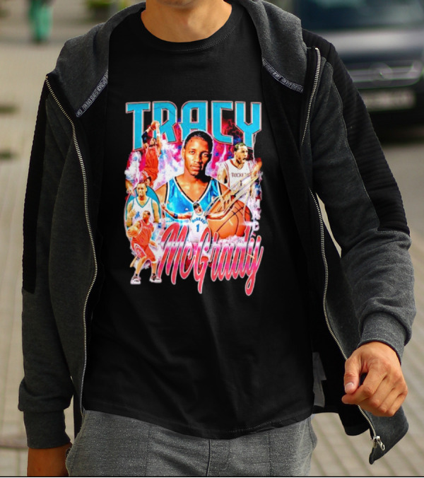 Tracy McGrady Basketball Rockets Legends TMAC T-Shirt