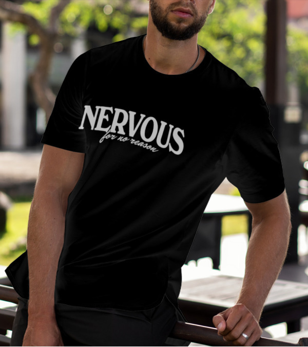 Nervous For No Reason Vintage Collegiate T-Shirt