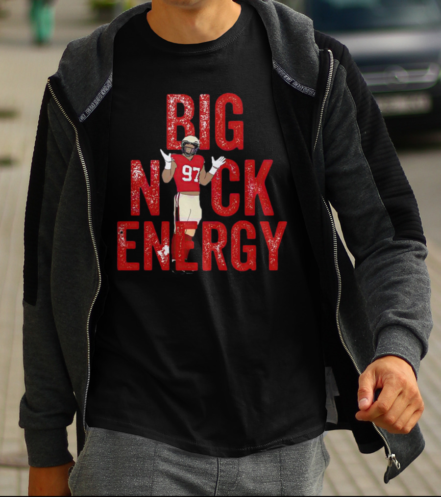 BIG NICK ENERGY Nick Bosa 97 Football Player T-Shirt