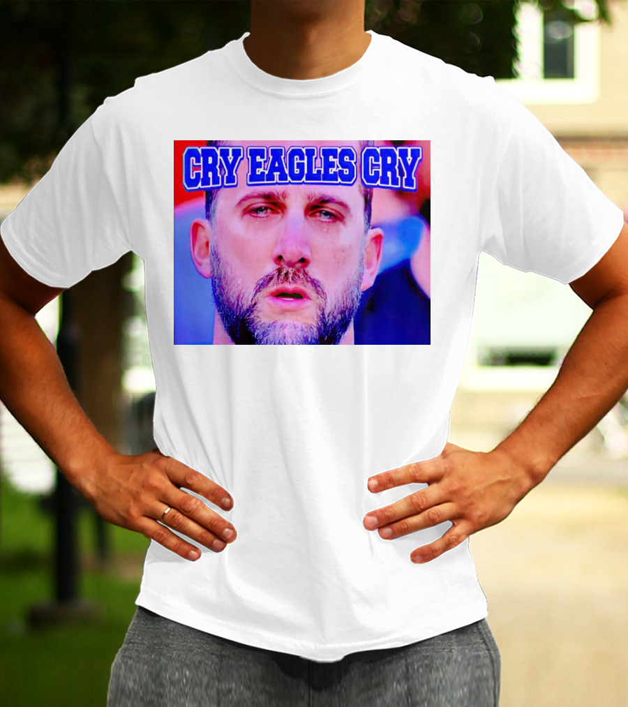 Cry Eagles Cry Nick Sirianni Ford Field Lions Clash T-Shirt
