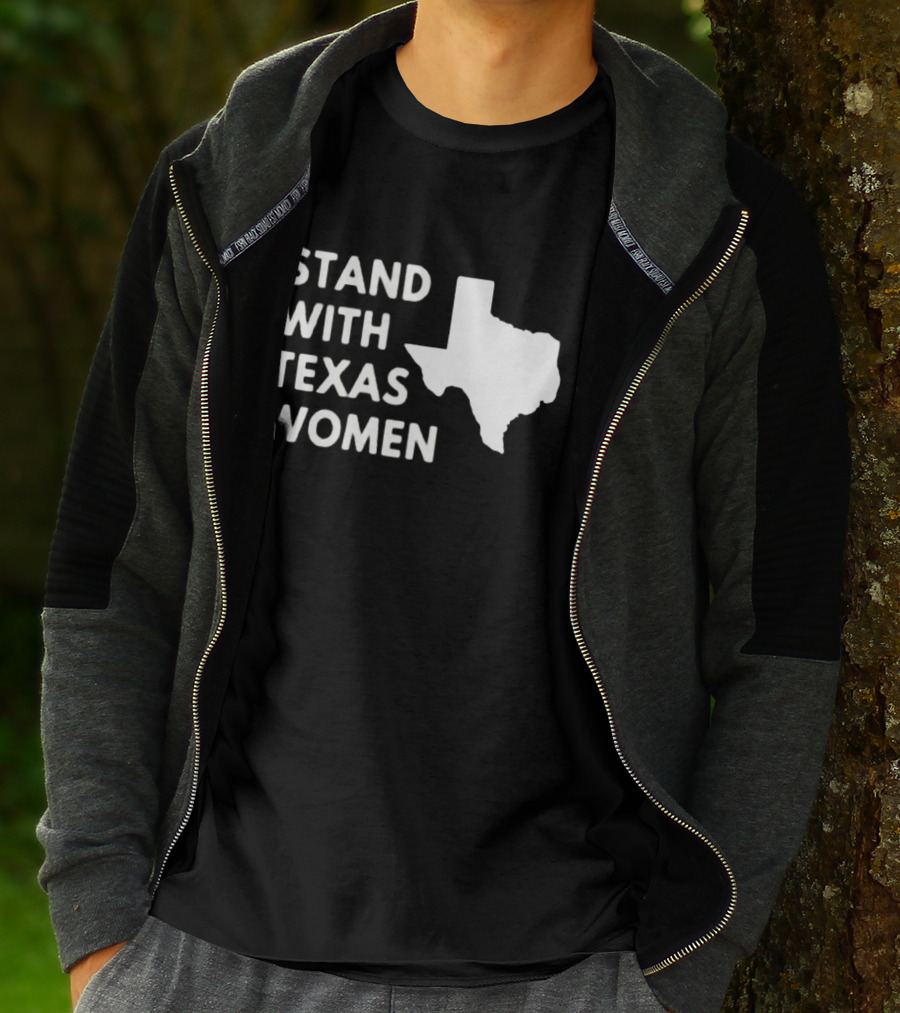 STAND WITH TEXAS WOMEN Map T-Shirt