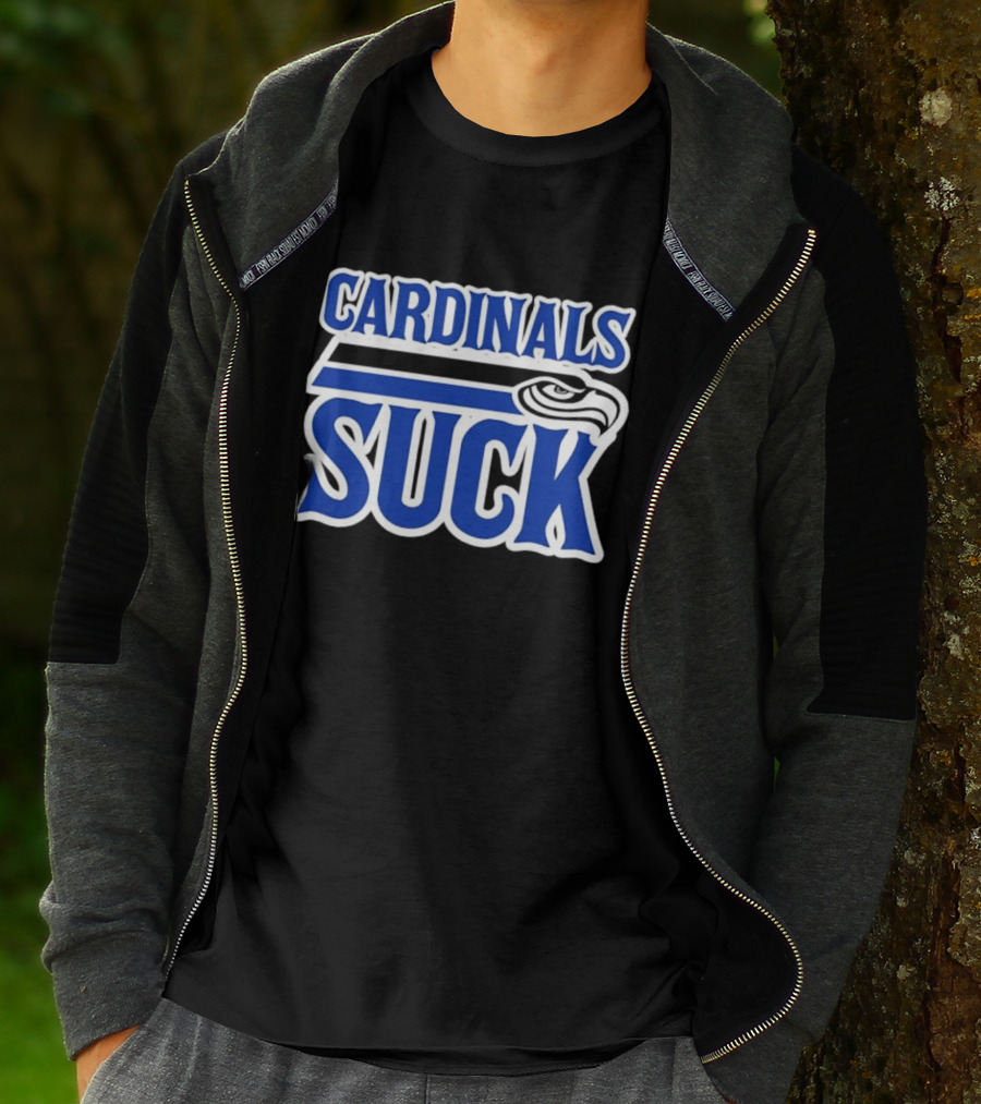 Cardinals Suck Seattle Seahawks Fan Rivalry T-Shirt