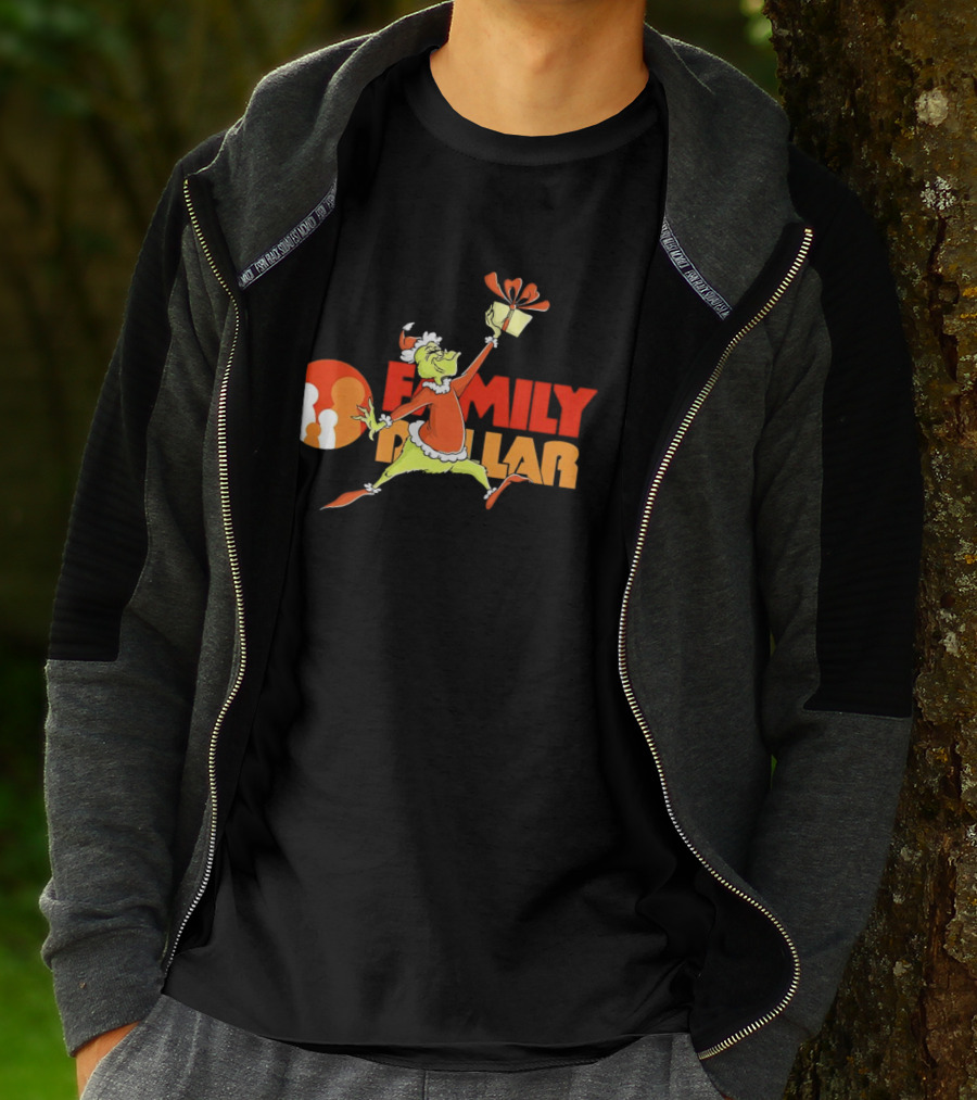 Grinch Family Dollar Christmas Gift T-Shirt