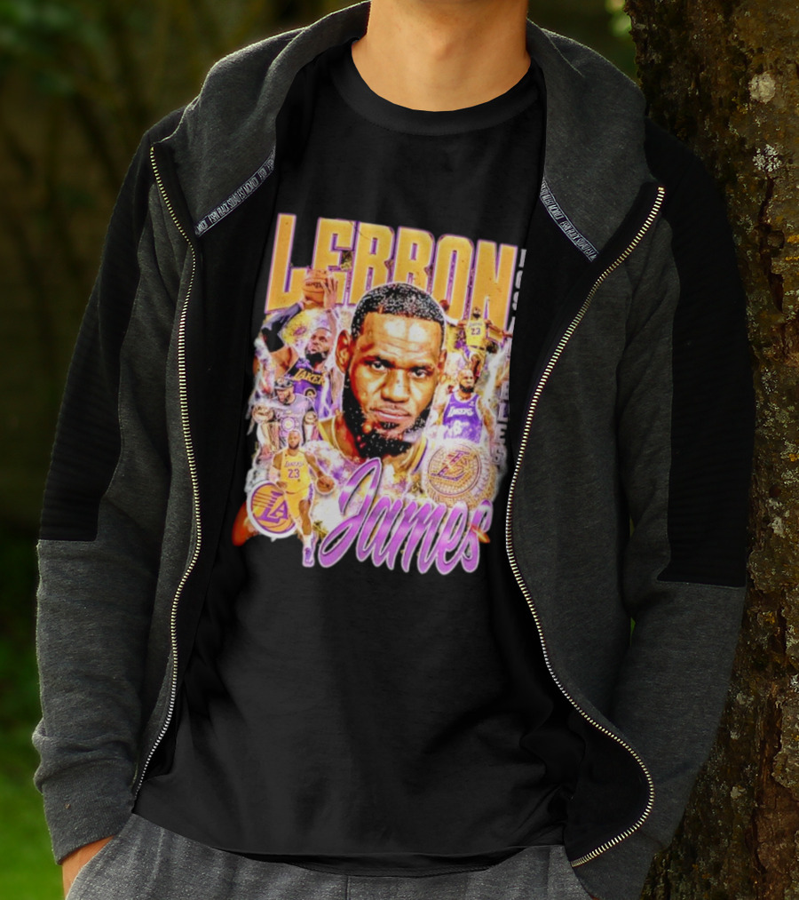 LEBRON JAMES LOS ANGELES LAKERS 23 ICONIC BASKETBALL LEGEND T-Shirt