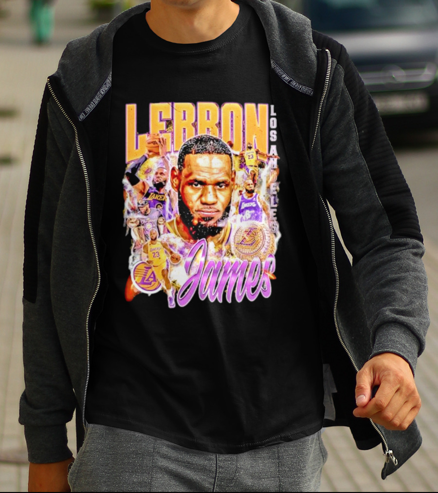 LEBRON JAMES LOS ANGELES LAKERS 23 ICONIC BASKETBALL LEGEND T-Shirt