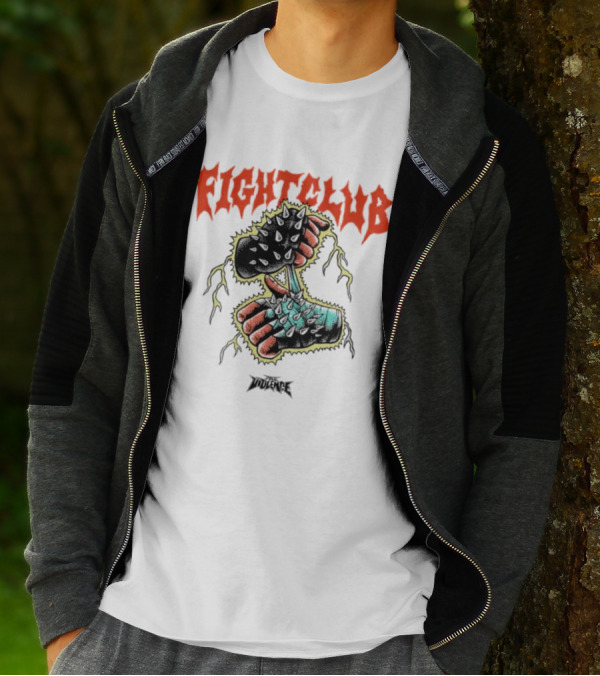 Fight Club Full Violence Fists And Gloves T-Shirt