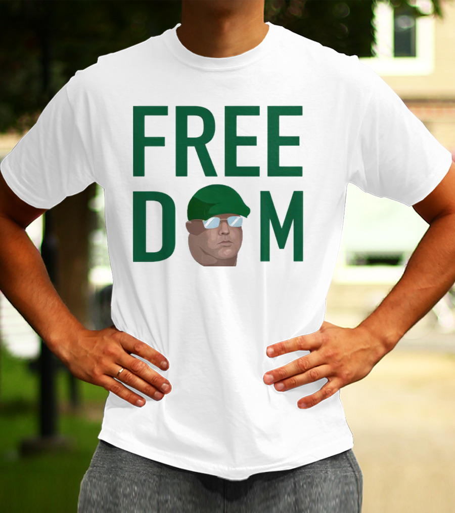 FREEDOM Kyle Pagan Green Hat Sunglasses T-Shirt