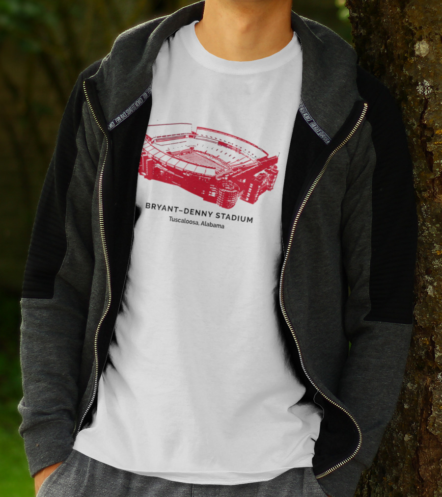 Bryant Denny Stadium Tuscaloosa Alabama NCAA T-Shirt