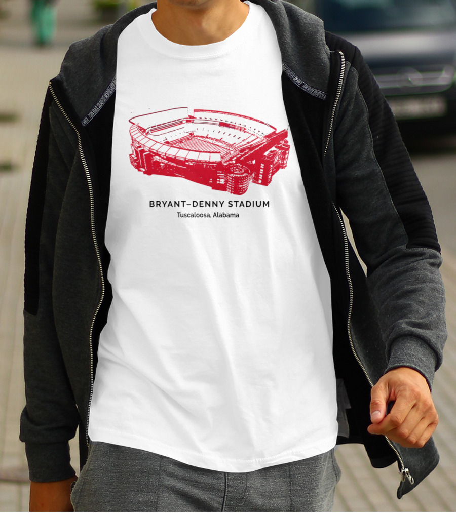 Bryant Denny Stadium Tuscaloosa Alabama NCAA T-Shirt