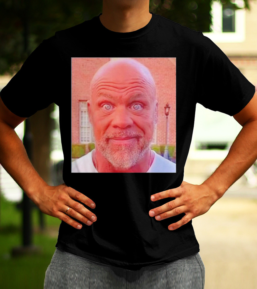 Kurt Angle Staring Intense Expression T-Shirt
