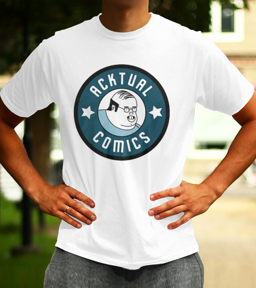 Acktual Comics Star Emblem T-Shirt