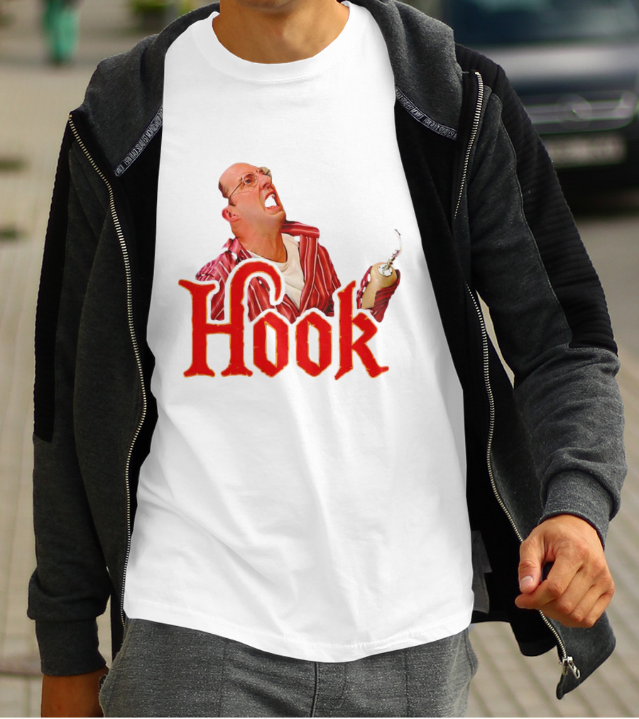 Buster Bluth Hook Screaming Red Striped T-Shirt