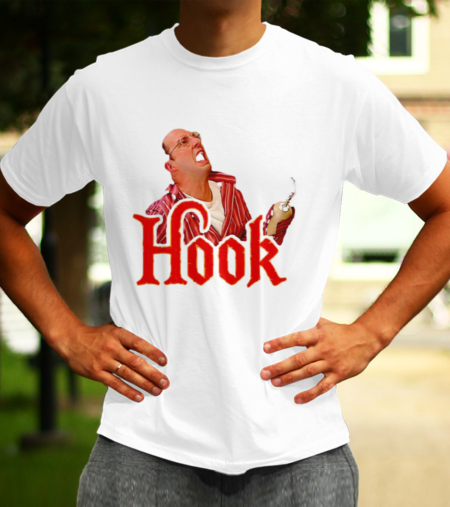 Buster Bluth Hook Screaming Red Striped T-Shirt