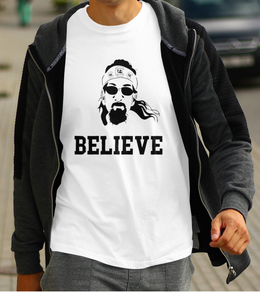 Carlton Thompson South Carolina Gamecocks Believe Iconic Fan T-Shirt