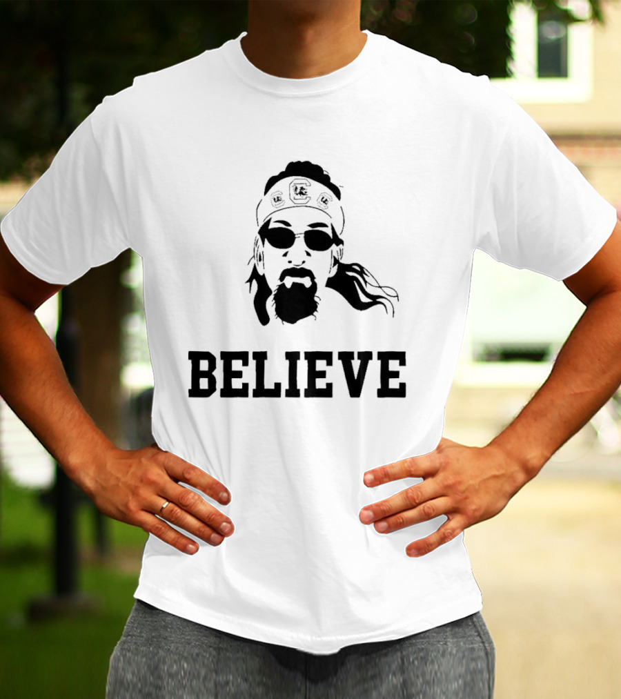 Carlton Thompson South Carolina Gamecocks Believe Iconic Fan T-Shirt