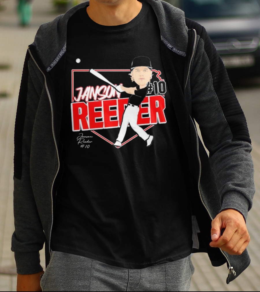 Janson Reeder #10 Baseball Player T-Shirt