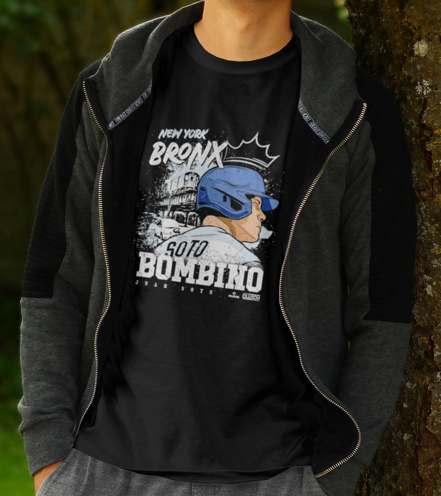New York Bronx Soto Bombino Juan Soto Clutch Animated T-Shirt