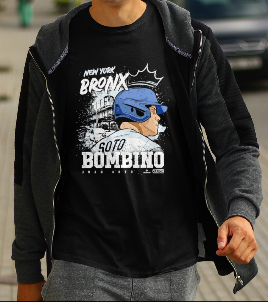 New York Bronx Soto Bombino Juan Soto Clutch Animated T-Shirt