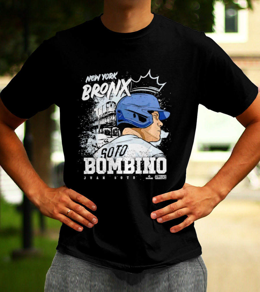 New York Bronx Soto Bombino Juan Soto Clutch Animated T-Shirt