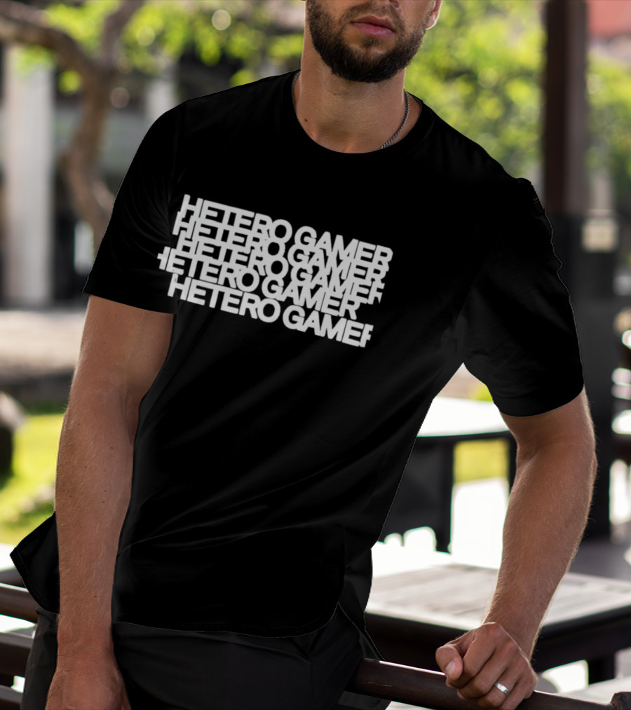 Hetero Gamer Layered T-Shirt