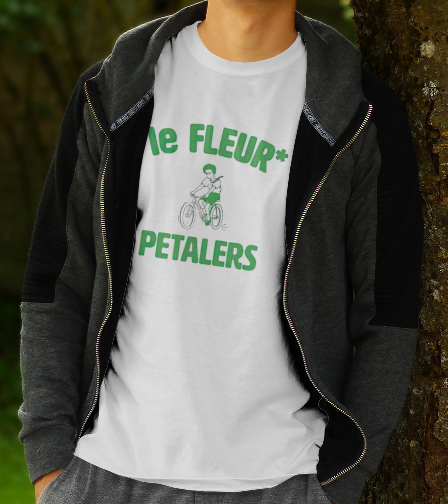 Le Fleur Petalers Bicycle Rider T-Shirt