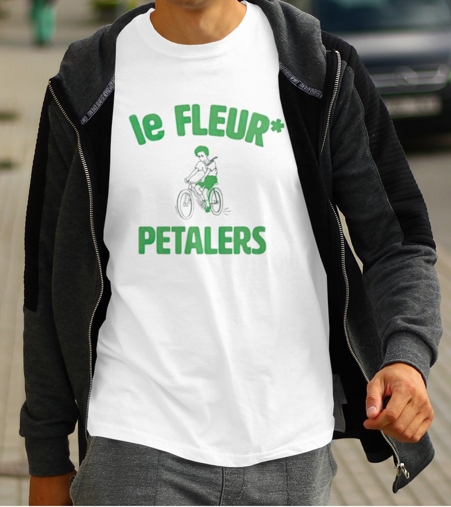 Le Fleur Petalers Bicycle Rider T-Shirt