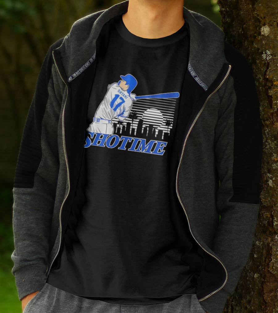 Shohei Ohtani Shotime Skyline Baseball Los Angeles Dodgers T-Shirt