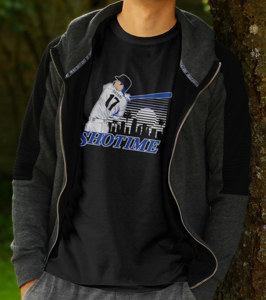 SHOHEI OHTANI SHOTIME 17 Skyline Batter T-Shirt