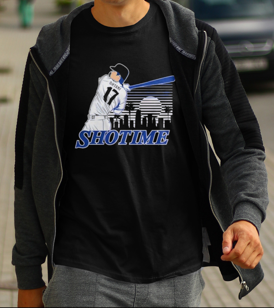 SHOHEI OHTANI SHOTIME 17 Skyline Batter T-Shirt