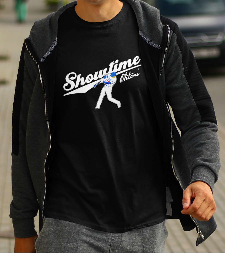 Showtime Ohtani Baseball Swing Iconic T-Shirt